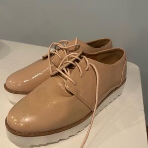 Chinese Laundry Blush Lace-Up Shoes
